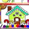 Play House Coloring Book Game / Friv 2016